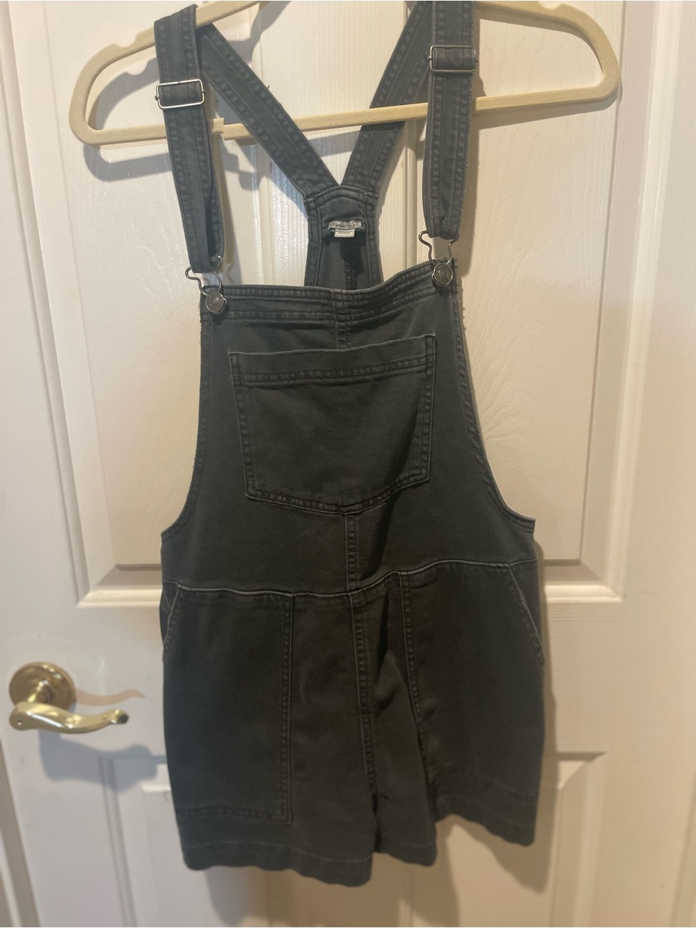 Aerie Super Soft Black Short Overalls | The Pair You'll Live In | Size Small